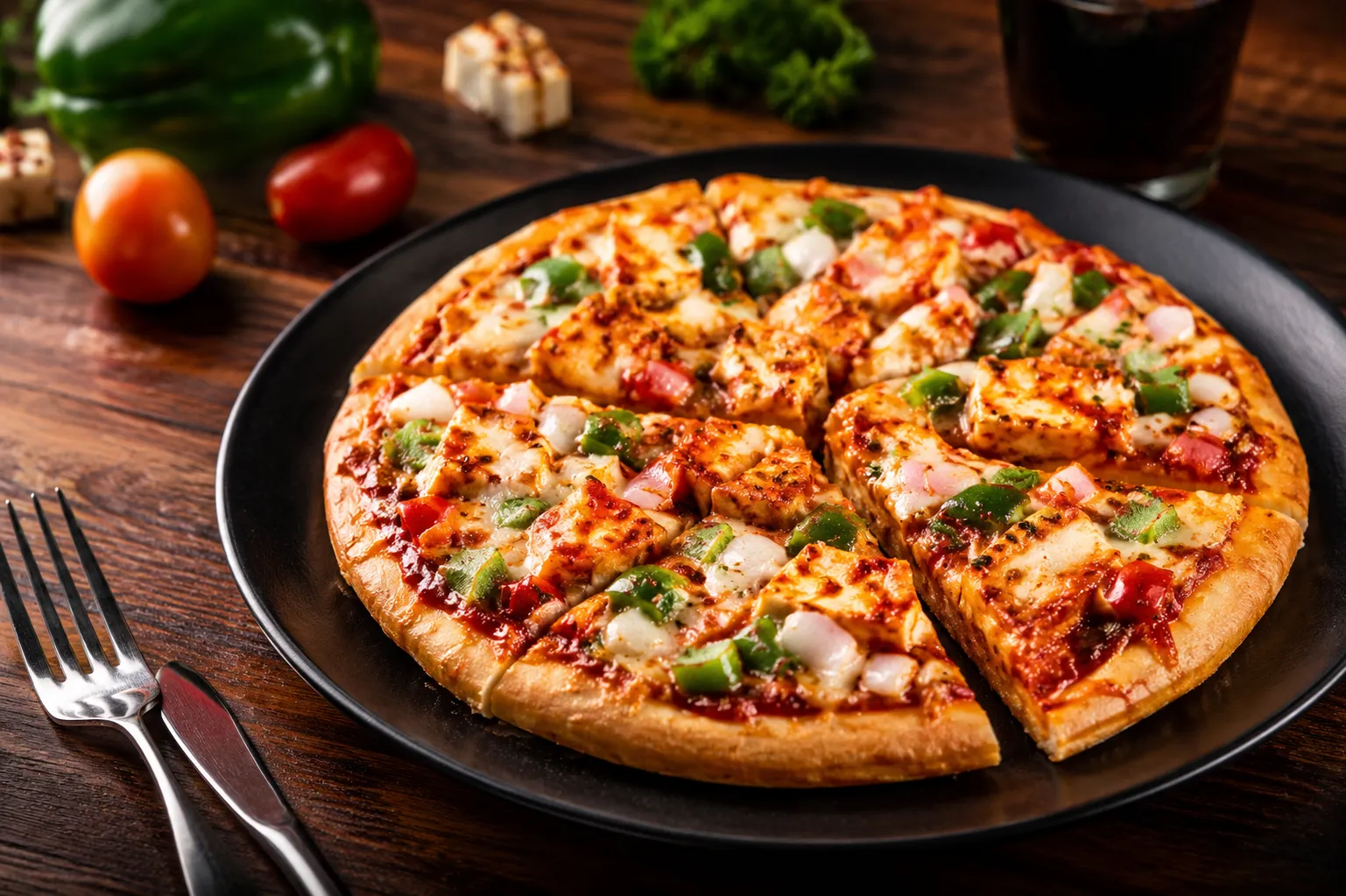 Lava Pizza YYC delivery to Saddletowne — halal Indian fusion pizza and shawarma in Calgary