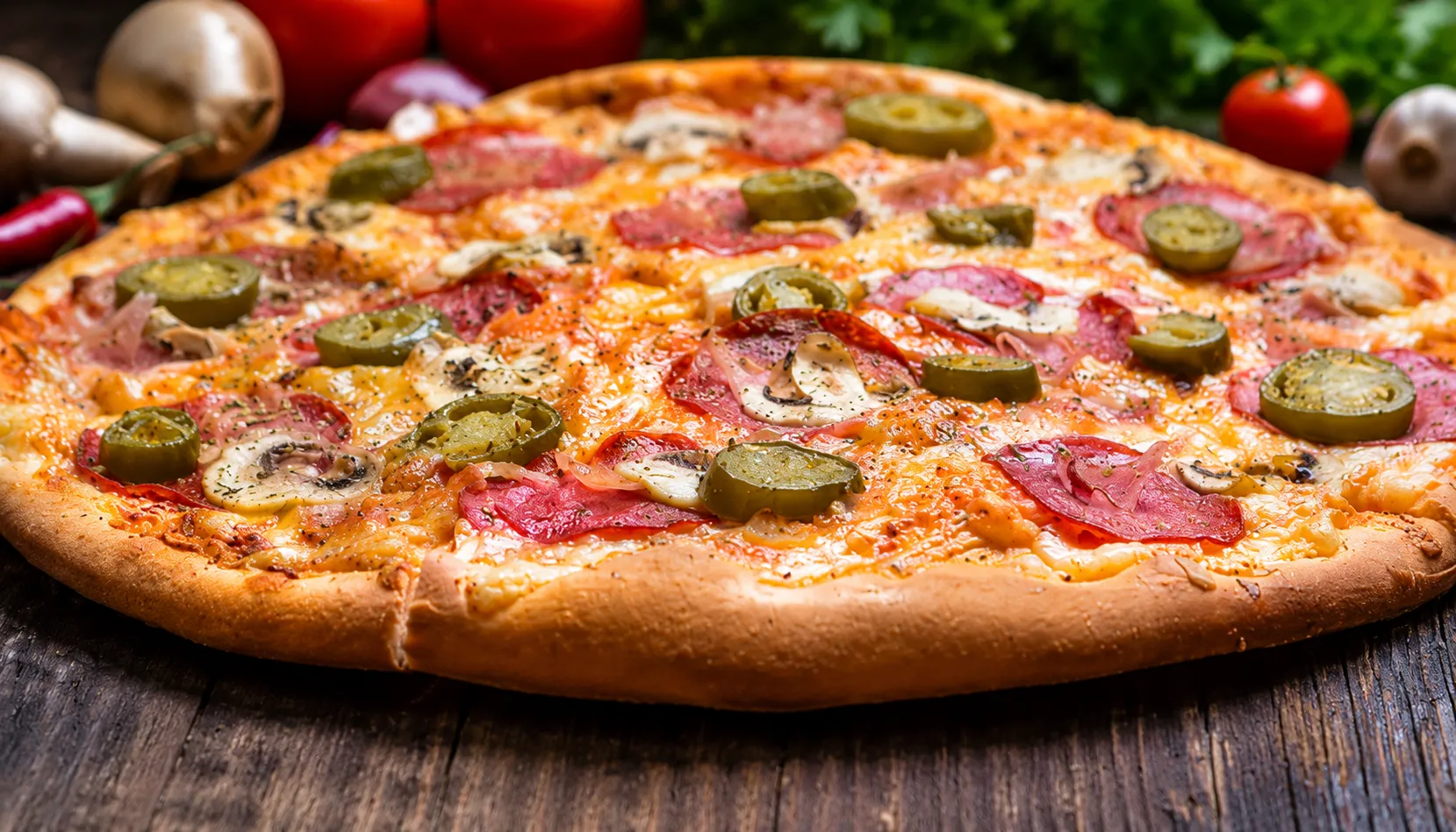 Halal Indian fusion pizza delivered to Saddletowne from Lava Pizza YYC